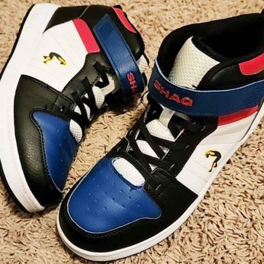 Red White and Blue Shaq Sneakers